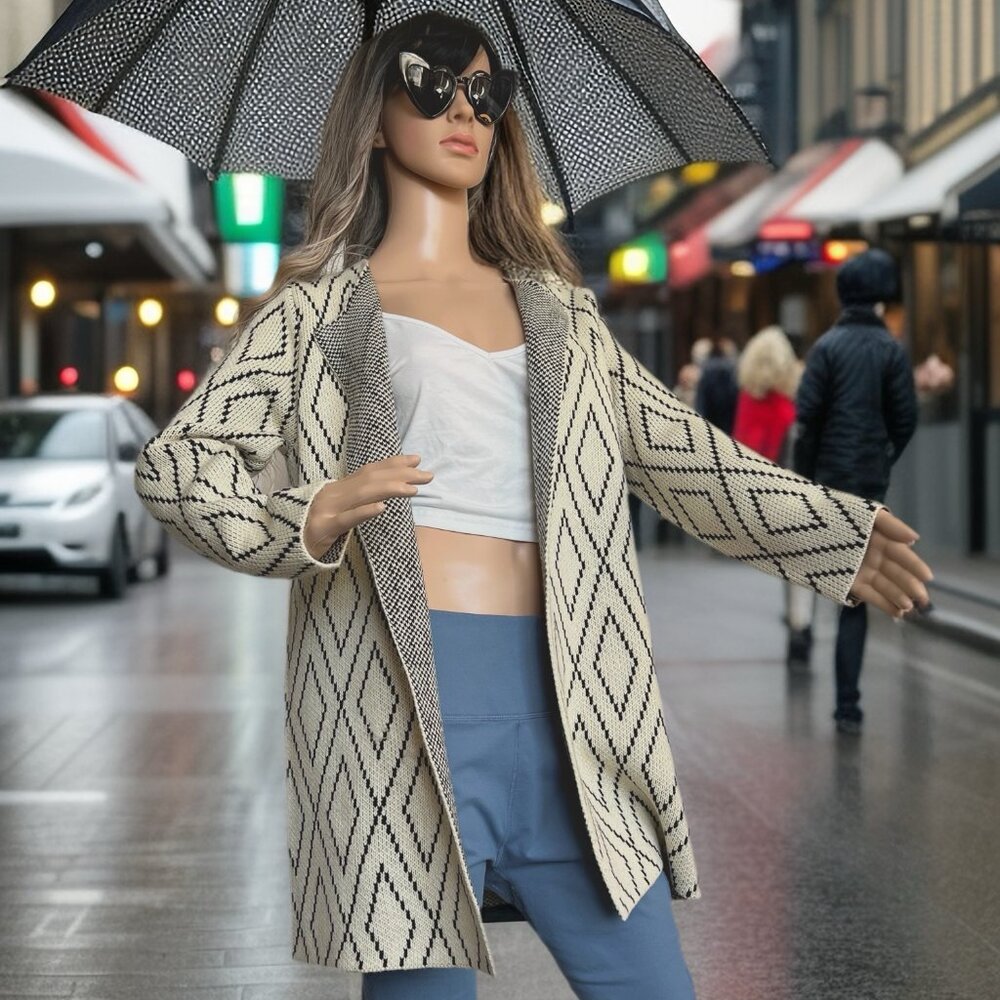 Oliver O Knitted Graphic Sweater